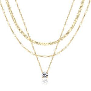 Layered Gold Necklaces for Women